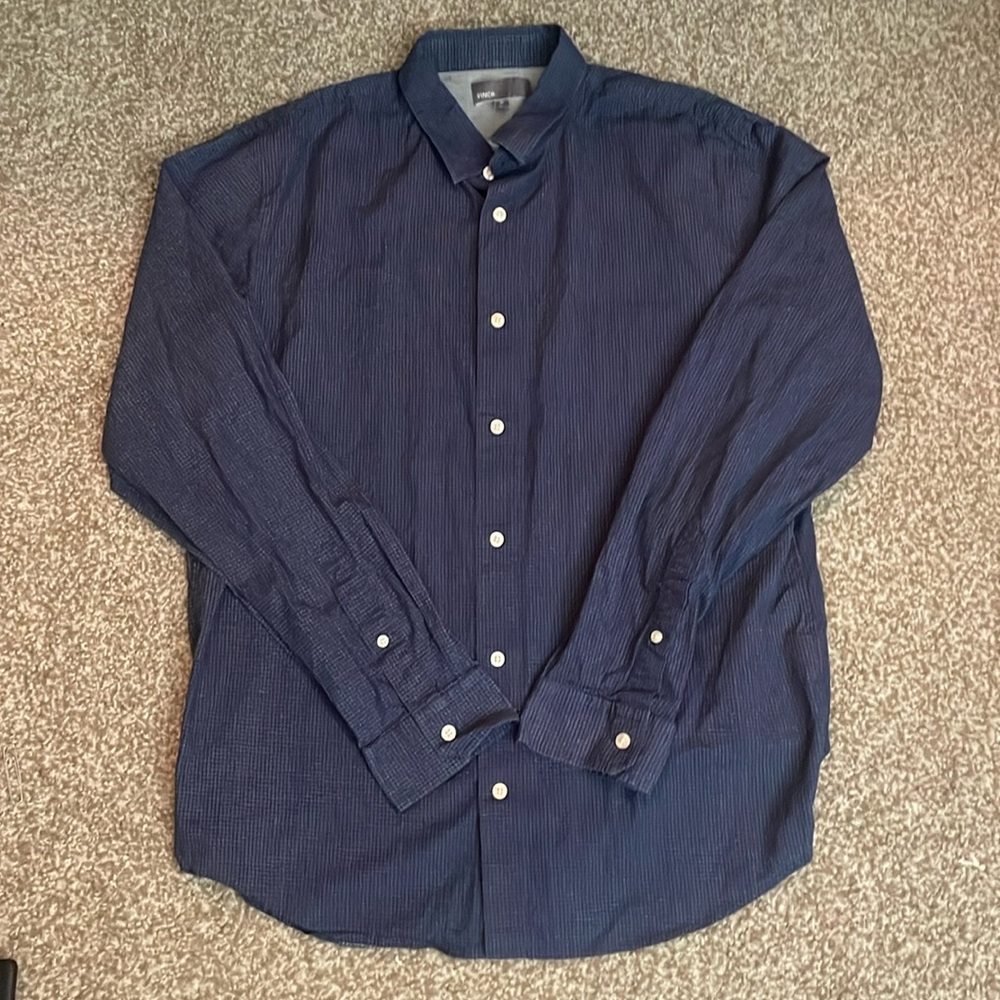 Vince Men’s Long Sleeve Button Down Shirt